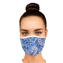 Load image into Gallery viewer, Indigo Jaipur Block Mask