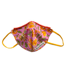 Load image into Gallery viewer, Pink and Mustard Jaipur Block