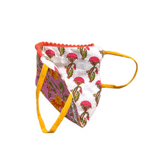 Load image into Gallery viewer, Pink and Mustard Jaipur Block