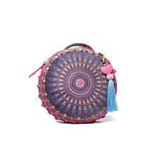 Load image into Gallery viewer, Printed circle bag