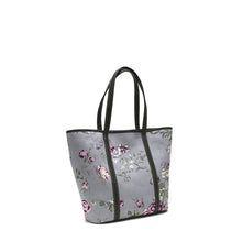 Load image into Gallery viewer, Floral ash tote
