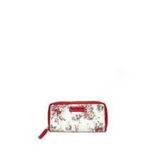 Load image into Gallery viewer, Floral red wallet
