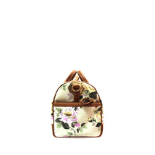 Load image into Gallery viewer, Floral ivory duffle - sample sale

